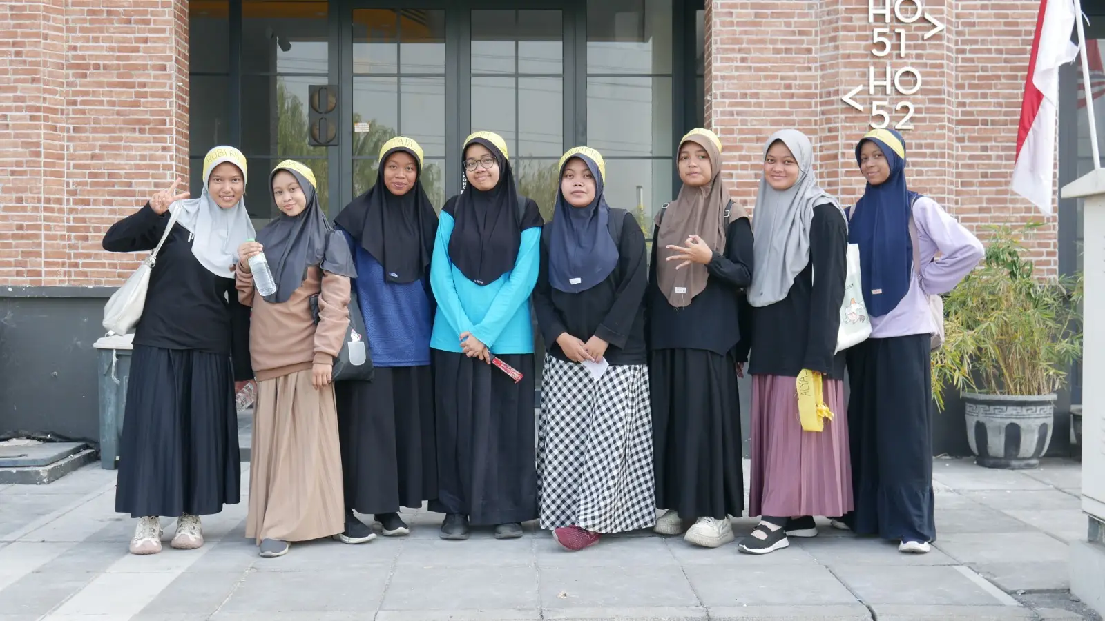 Foto ketika sedang jalan-jalan di MEC